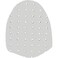 bowlingball Replacement Bowling Shoe Slide Soles (Perforated White Microfiber (S6))