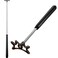 Sumind Retractable Pool Cue Bridge Stick Adjustable Removable Head, Black