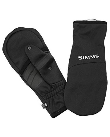 Simms Freestone Foldover Mitt Black M