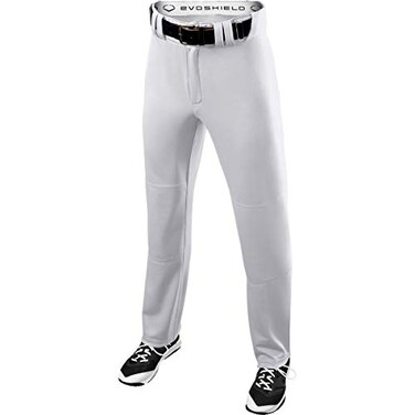 EvoShield mens Solid Open Bottom Pant, Team White, Medium US