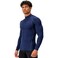 DEVOPS 3 Pack Men's Compression Baselayer Mock Neck Long Sleeve Shirts Top