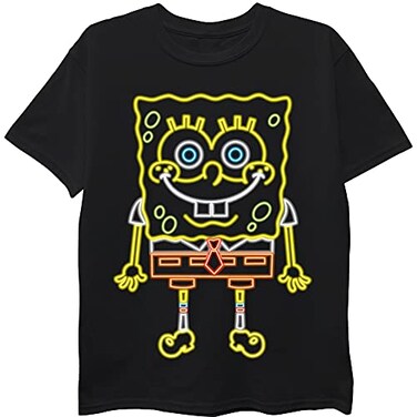 Spongebob Squarepants Neon Short Sleeve Tee