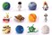 Soft Clay (32 Set, White)
