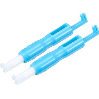 Mudder 2 Pack Sewing Machine Needle Threader, Blue