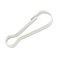 200Pcs Durable Metal Lanyard Hooks DIY Jewelry Basics Hooks Zipper Pull Id Card