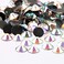 beadsland Crystal Hotfix Rhinestone,Machine Cut Stone 100pcs/pkg (Crystal AB, 7mm)