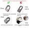 Zpsolution Metal Zipper Pull Replacement Handle Tab Repair