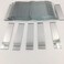 NUO RUI 5/8" x 2" Rectangular Mirror Mosaic Tiles Craft Mirrors 60 Pieces (5/8'' x 2'')