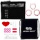 ChiaoGoo Twist Red Lace 4-inch Mini 7400-M Interchangeable Set