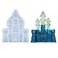 Castle Epoxy Resin Casting Molds Polymer Clay Silicone Molds for DIY Craft Project Chocolate Candy Soap Mold