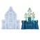 Castle Epoxy Resin Casting Molds Polymer Clay Silicone Molds for DIY Craft Project Chocolate Candy Soap Mold