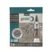 Pebeo GEDEO KIT-Mirror Effect Leaf, Silver Finish Gilding, 3 foils,766597