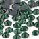 beadsland Crystal Hotfix Rhinestone,Machine Cut Stone 1440pcs/pkg (Emerald,SS10/3mm)