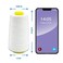 White Serger Thread, All-Purpose Thread for Sewing, Polyester, 4 Cones of 3000 Yards Each Spool for Sewing Machine
