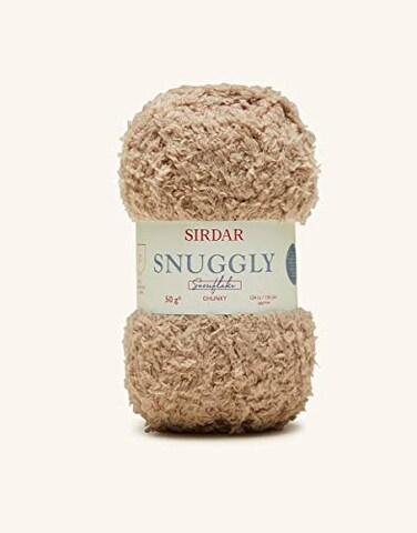 Sirdar Snuggly Snowflake Chunky - Teddy Bear (201) - 50g