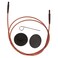 KnitPro Nylon Brown Fixed Cable 30"/ 76cm (to Make 40"/ 100cm IC Needle)