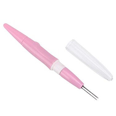 Felting Tool With 3 Needles, Portable Pen for Wool Felt, DIY Patchwork Craft