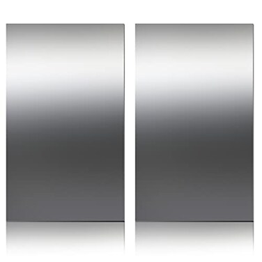 Funrous 2 Pcs 2 Pcs 304 Stainless Steel Sheet