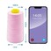 Pink Serger Thread, All-Purpose Thread for Sewing, Polyester, 4 Cones of 3000 Yards Each Spool for Sewing Machine
