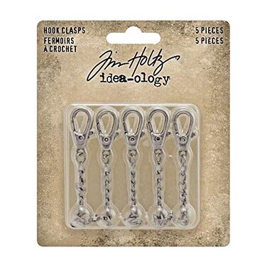 Tim Holtz Hook Clasps Craft and Hobby, 0 5 Pack