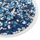 Beadsland Flat Back Crystal Rhinestones,Capri Blue, SS20, 1440pcs