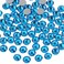 Beadsland Flat Back Crystal Rhinestones,Capri Blue, SS20, 1440pcs