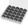 Simthread 25pcs Size A SA156 60WT Prewound Bobbin Thread - Black