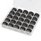 Simthread 25pcs Size A SA156 60WT Prewound Bobbin Thread - Black