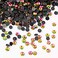 beadsland Crystal Hotfix Rhinestone,Machine Cut Stone 1440pcs/pkg (Rainbow,SS10/3mm)