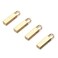 Zpsolution Gold Zipper Pull Replacement Metal Zipper Tab Repair