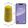 Rainbow Variegated Serger Thread, All-Purpose Thread for Sewing, Polyester, 4 Cones of 3000 Yards Each Spool for Sewing Machine