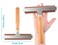 Soft Rubber Roller, Multifunctional Practical Brayer Tool(6-Inch, Brown)