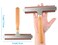 Soft Rubber Roller, Multifunctional Practical Brayer Tool(6-Inch, Brown)
