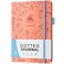 Clever Fox Dotted Journal, Blank A5 Notebook, Project Planner, Light Pink
