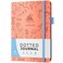 Clever Fox Dotted Journal, Blank A5 Notebook, Project Planner, Light Pink