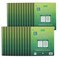 Roaring Spring Graph Ruled Spiral Engineering Notebook, Engineering Graph Paper, 24 Pack, 5x5 Enclosed Grid, 8.5" x 11", 80 Perforated Sheets, 3 Hole Punched, Green Tinted Sheets, Made in USA