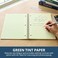 Roaring Spring Graph Ruled Spiral Engineering Notebook, Engineering Graph Paper, 24 Pack, 5x5 Enclosed Grid, 8.5" x 11", 80 Perforated Sheets, 3 Hole Punched, Green Tinted Sheets, Made in USA