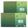 Roaring Spring Graph Ruled Spiral Engineering Notebook, Engineering Graph Paper, 24 Pack, 5x5 Enclosed Grid, 8.5" x 11", 80 Perforated Sheets, 3 Hole Punched, Green Tinted Sheets, Made in USA