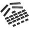 LINKUP PSU Cable Extension Combs Black