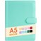 Sooez A5 Notebook Photocard Binder, 6 Ring Planner, Stylish Mini Binder
