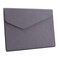 Enyuwlcm PU Leather A4 File Folder Document Holder Waterproof Portfolio Envelope Folder Case with Invisible Magnetic Closure Gray