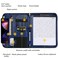 ProCase Portfolio Business Padfolio Folder with Zipper -Navy