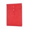 Enyuwlcm PU Leather A4 File Folder Document Holder Filing Envelope Project File Portfolio with String Tie Closure 3/4 Inch Expansion Red