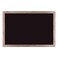 U Brands Magnetic Chalkboard, 24" x 36", Rustic Wood Frame, Premium Matte Surface