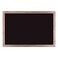 U Brands Magnetic Chalkboard, 24" x 36", Rustic Wood Frame, Premium Matte Surface