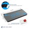Audio-Visual Direct Glass Desktop Keyboard Whiteboard Set, Black