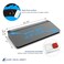 Audio-Visual Direct Glass Desktop Keyboard Whiteboard Set, Black
