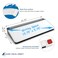 Audio-Visual Direct White Glass Desktop Notepad Set - Dry Erase Board with Marker, Eraser &amp; Sticky Notes -