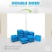 Scribbledo Small Dry Erase Whiteboard 24 Pc Value Set, Double Sided 9x12