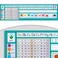 Really Good Stuff Zaner-Bloser Desktop Reference Nameplates, 24-Pack